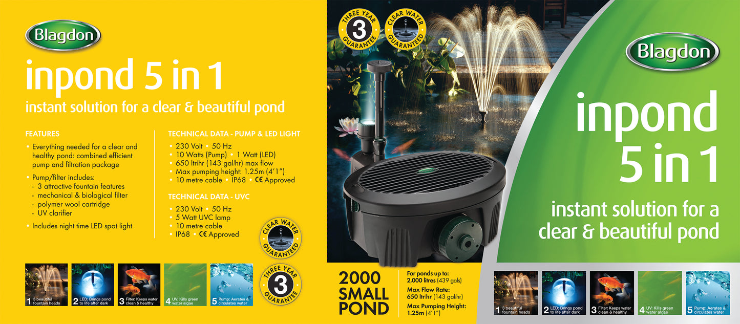 Blagdon inpond 5 in 1 2000