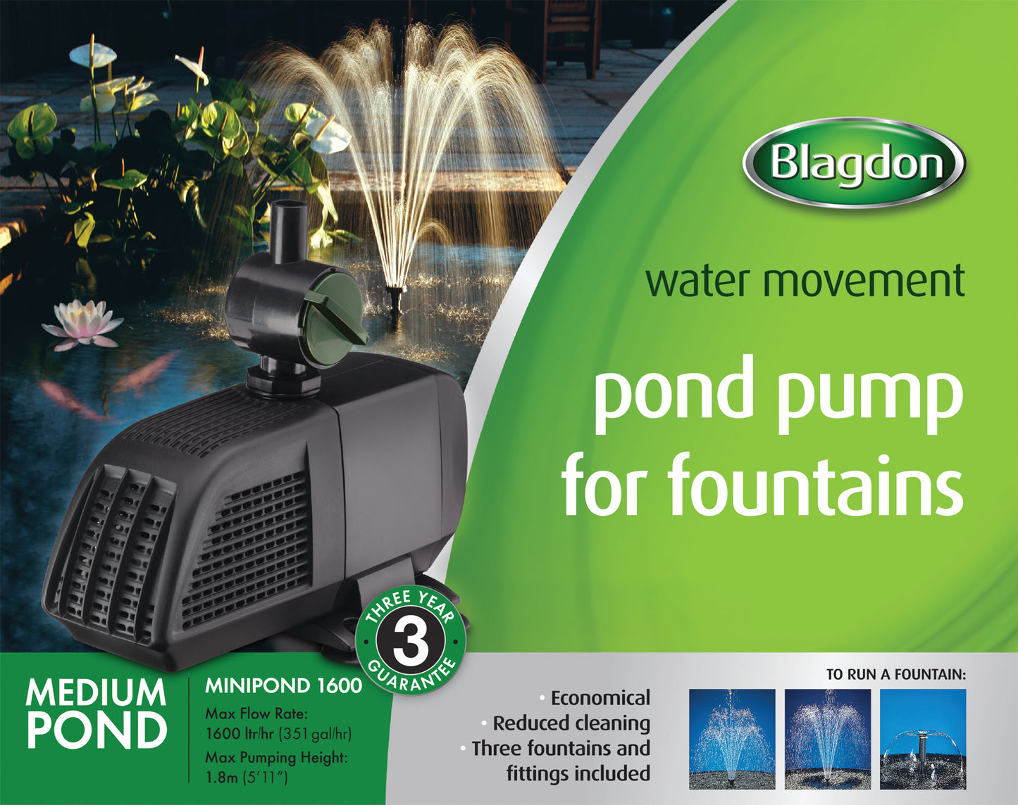Blagdon minipond 1600