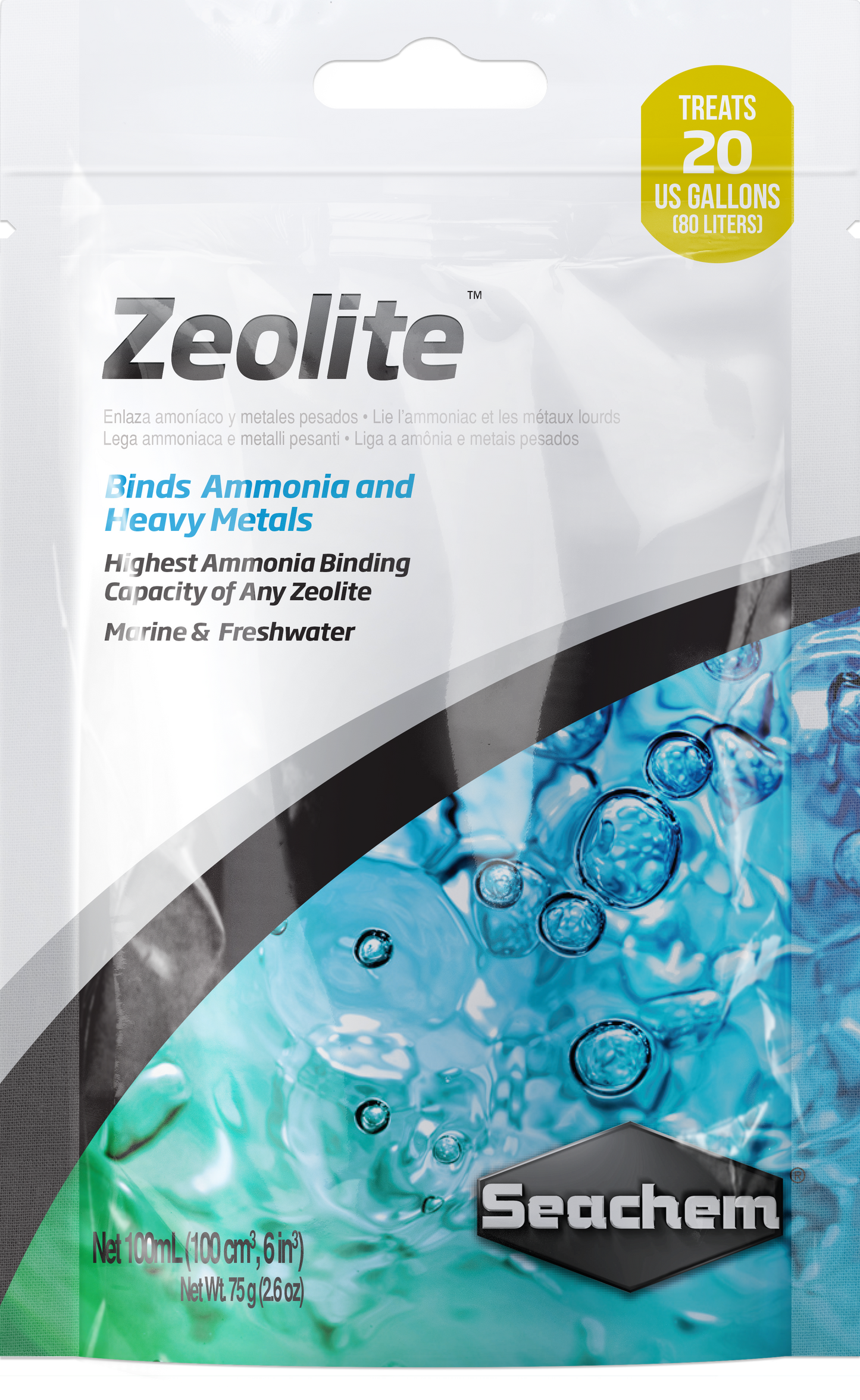 Seachem Zeolite 100ml