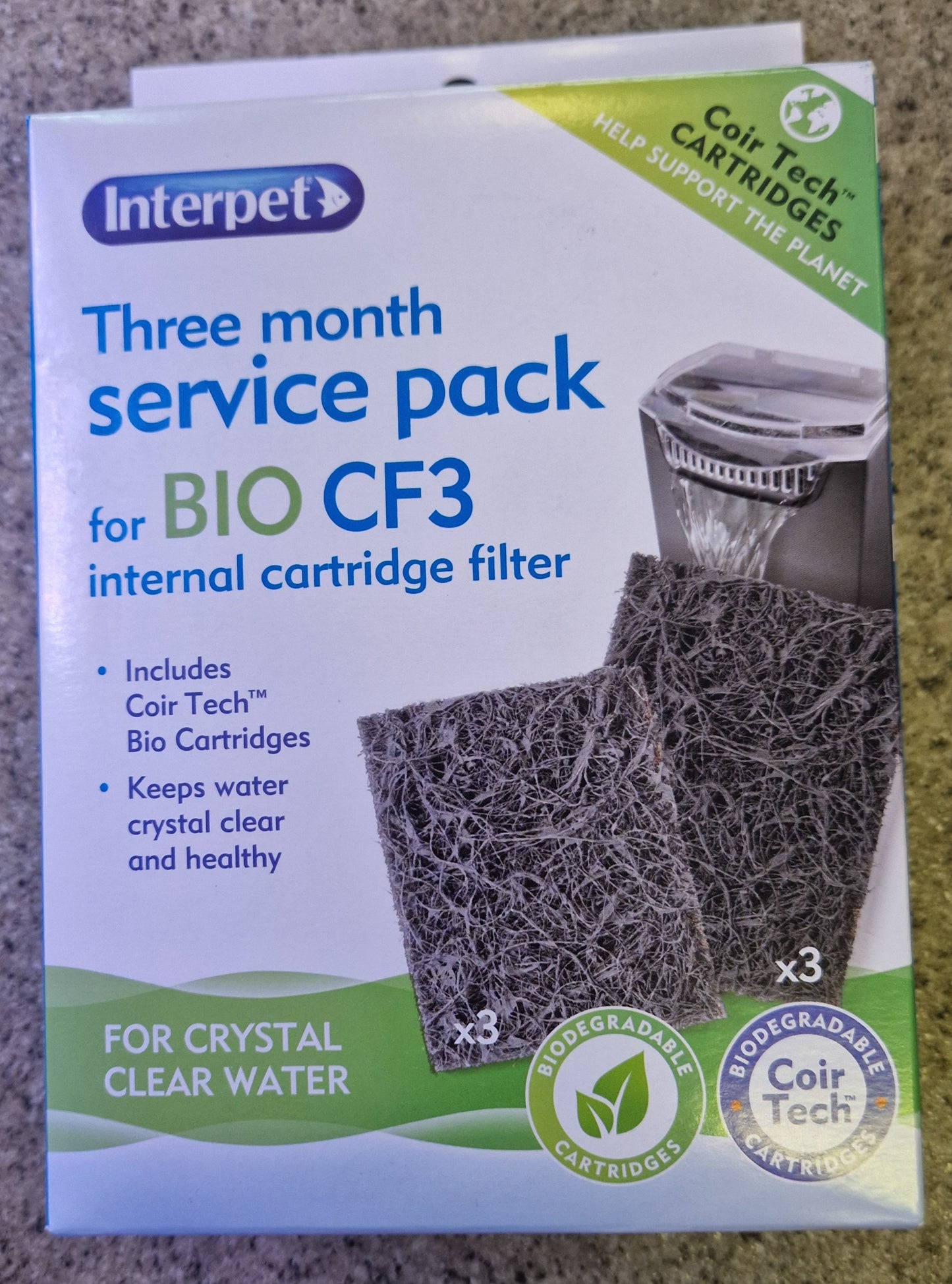 Interpet three month service pack Bio CF3