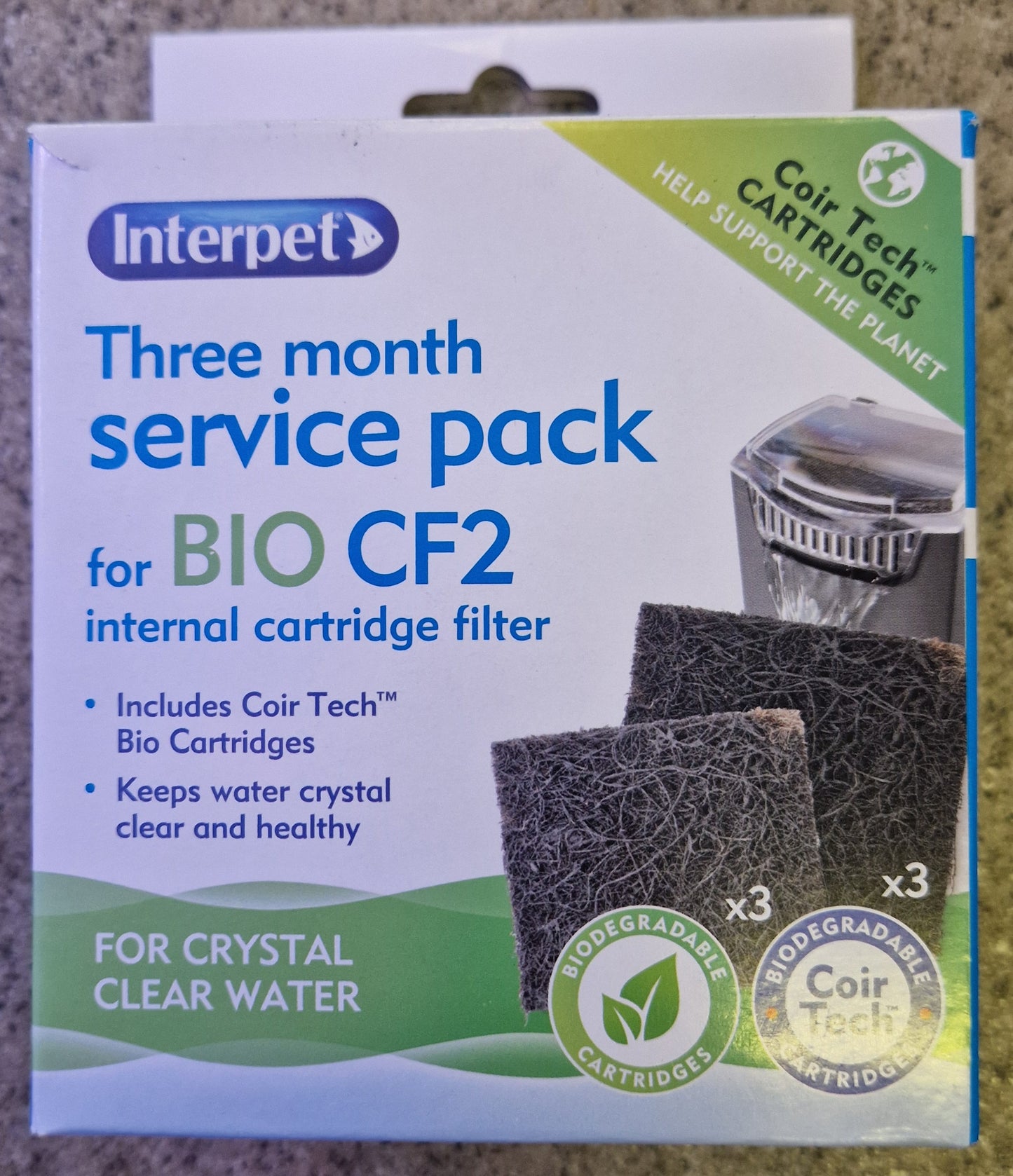 Interpet three month service pack Bio CF2