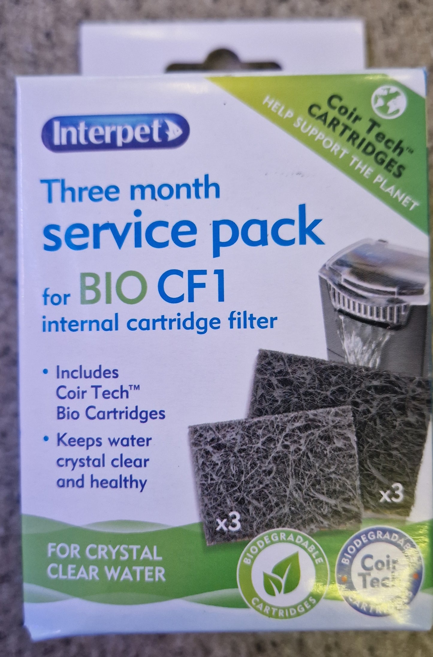 Interpet three month service pack Bio CF1