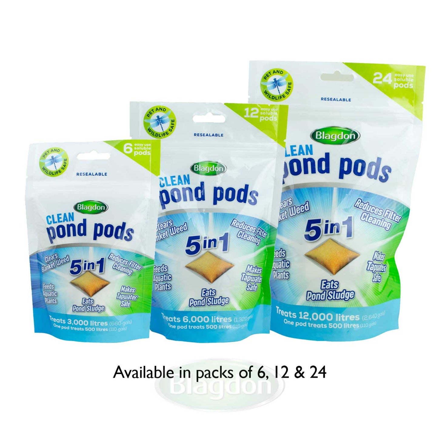 Blagdon clean pond pods 12pcs
