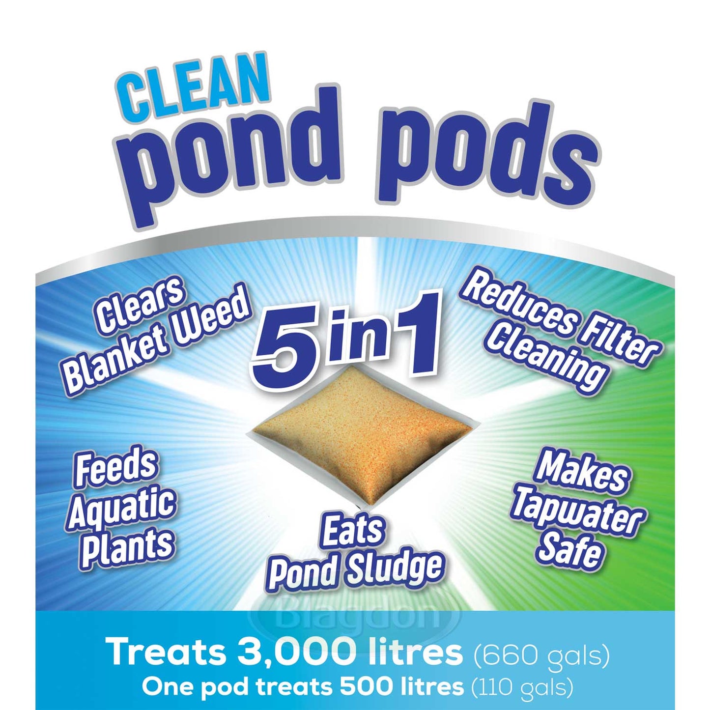 Blagdon clean pond pods 6pc