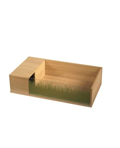 VE Viva Tortoise Table Oak 90cm