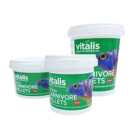 Vitalis cichlid carnivore pellets 1mm 140g