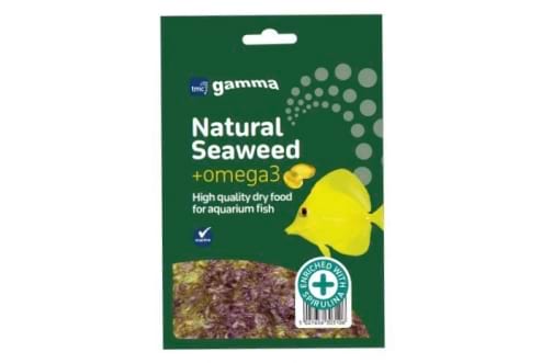 TMC Gamma Natural Green 12g seaweed strips (enriched with spirulina & omega3)