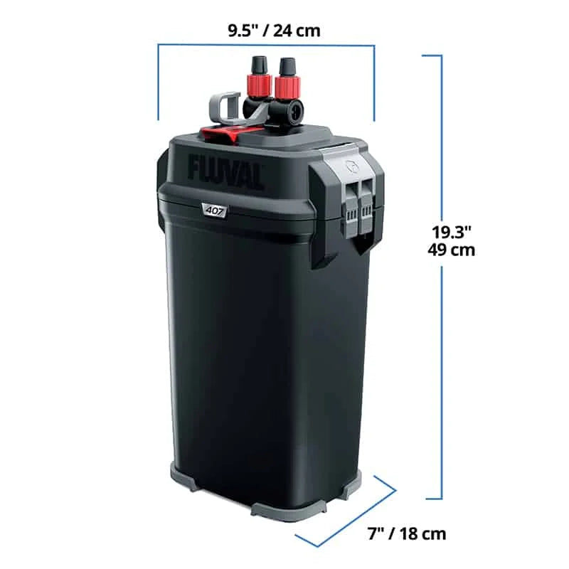 Fluval 407 external Canister Filter, 150-500 L