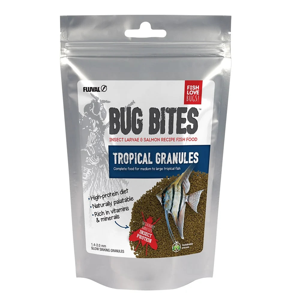Fluval Bug Bites Tropical Granules 125g