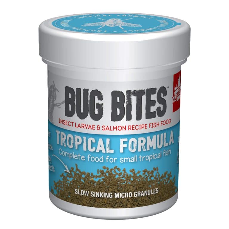 Fluval Bug Bites Tropical Micro Granules 45g 0.25-1.0mm