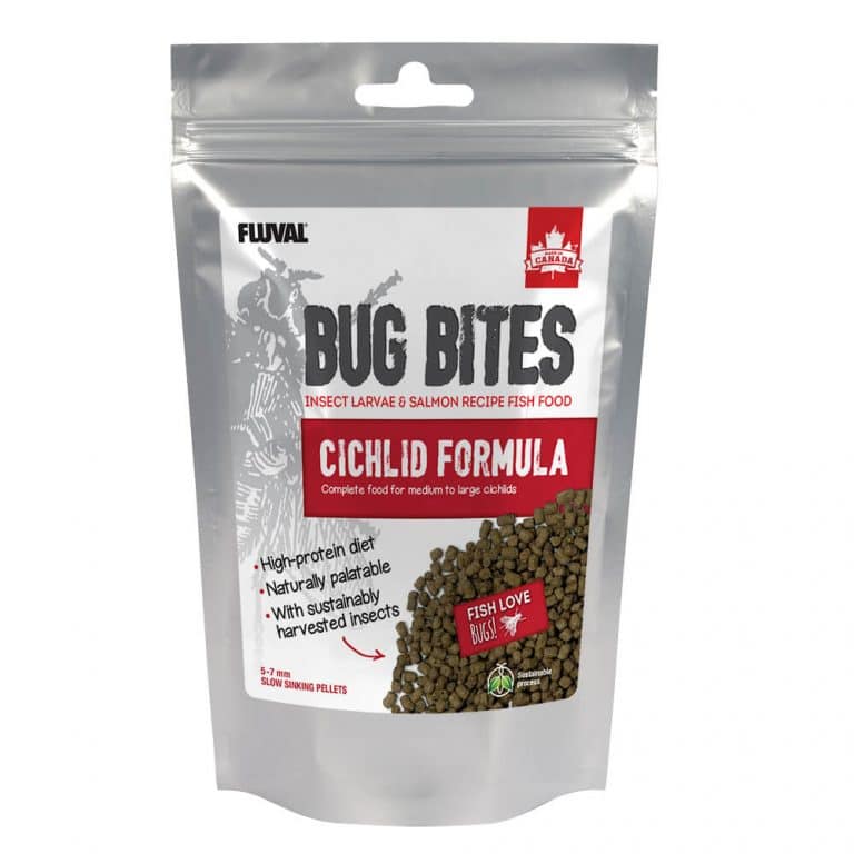 Fluval Bug bites cichlid pellets 100g