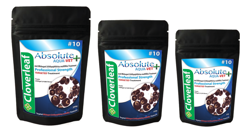 Absolute Aqua-Vet+ treatment for Whitespot+ 200g