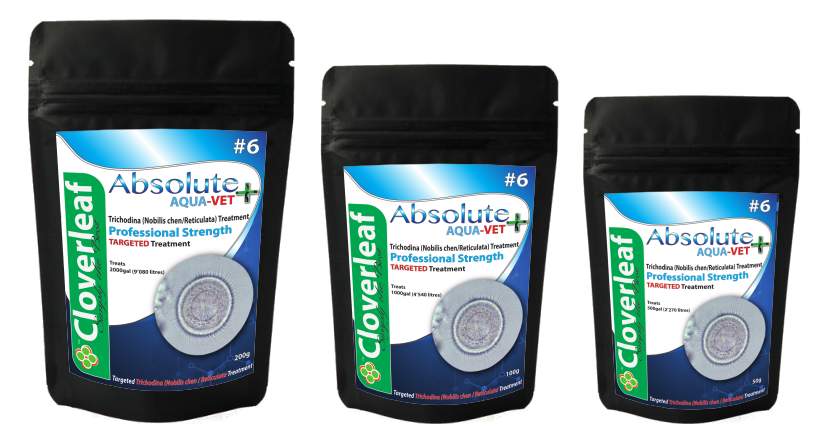 Absolute Aqua-Vet+ treatment for Trichodina+ 50g