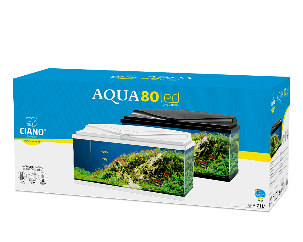 Ciano aquarium 80 led black