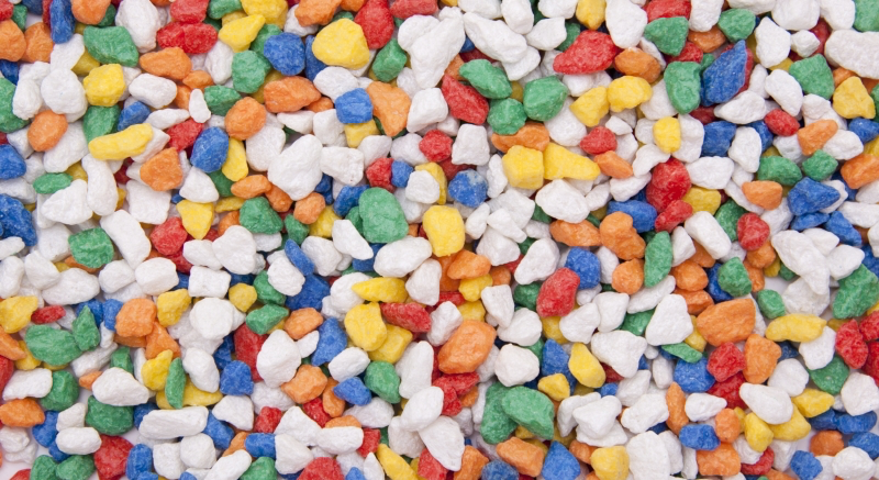 Unipac Harlequin Gravel Multi Colour 10kg
