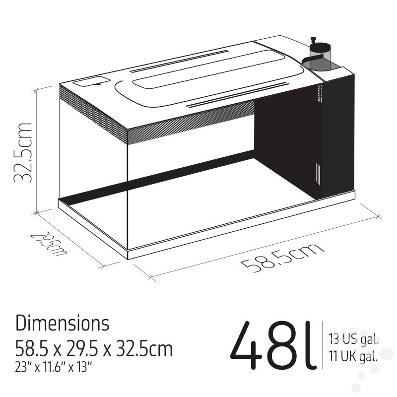 TMC First Wave Aquarium Set - 48L