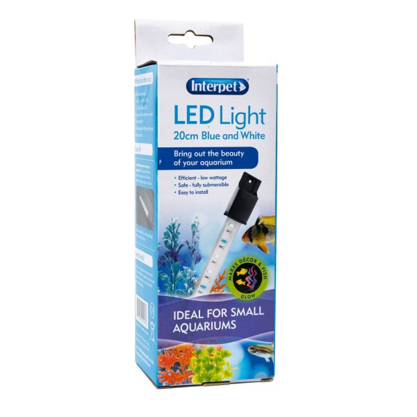 Interpet led blue & white 20cm