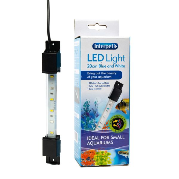 Interpet led blue & white 20cm