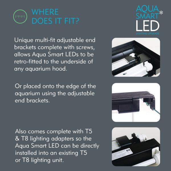 Interpet Aqua smart LED 27.5w 80-101cm