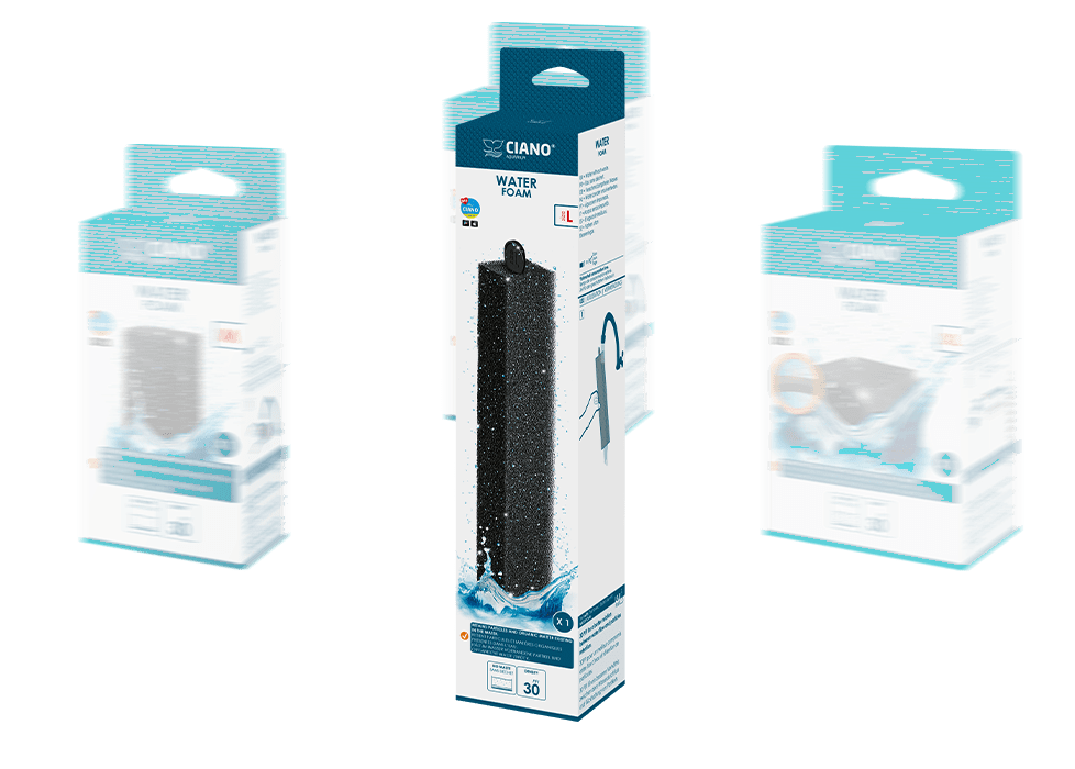 Ciano Water Foam Black Extra Long