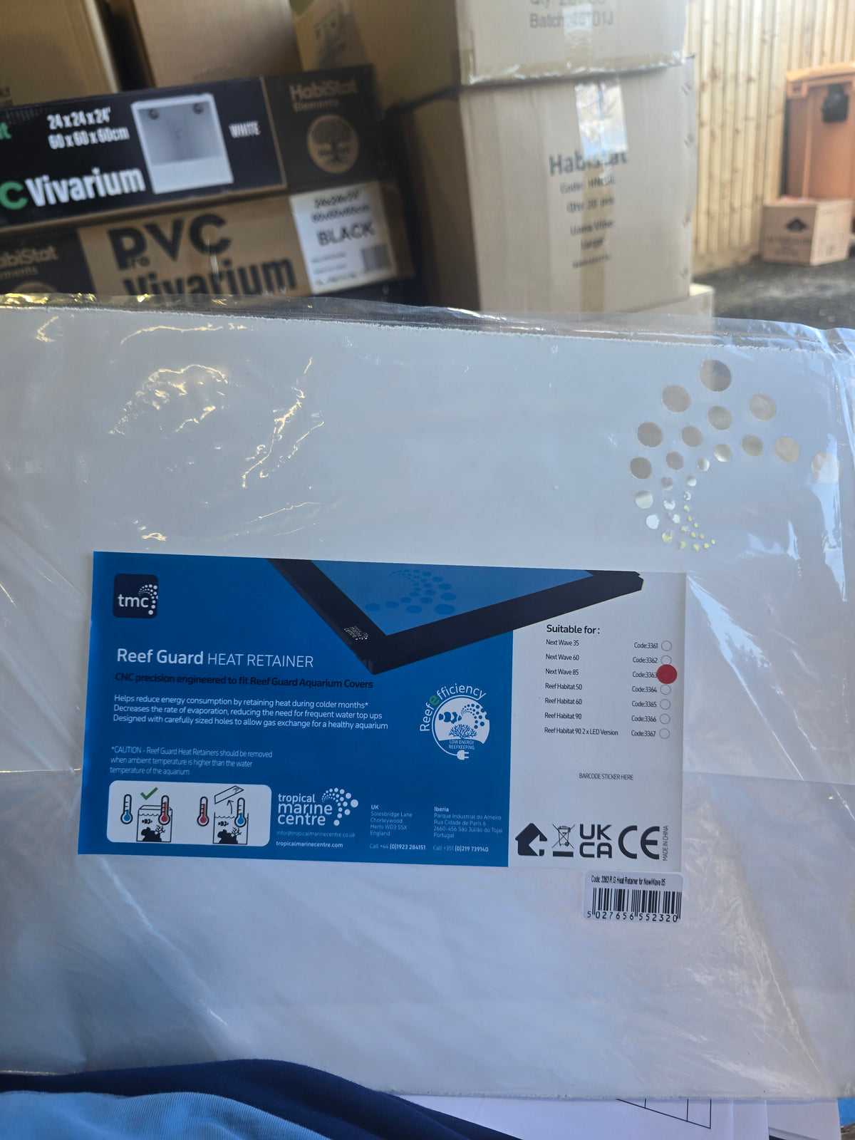 TMC 85 Reef Heat Retainer