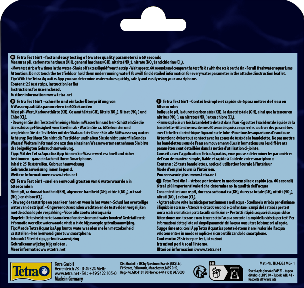 Tetra 6in1 test