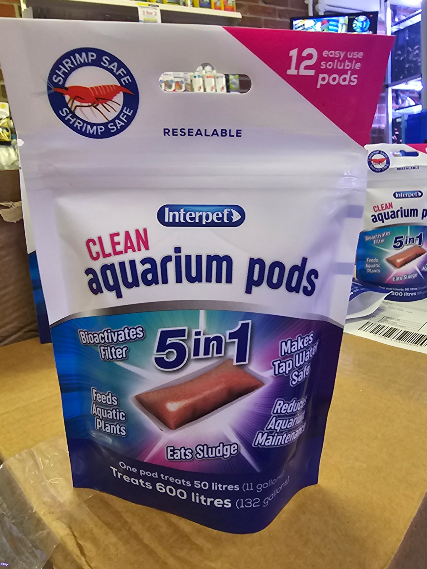 Interpet 5 in 1 aquarium pods 12