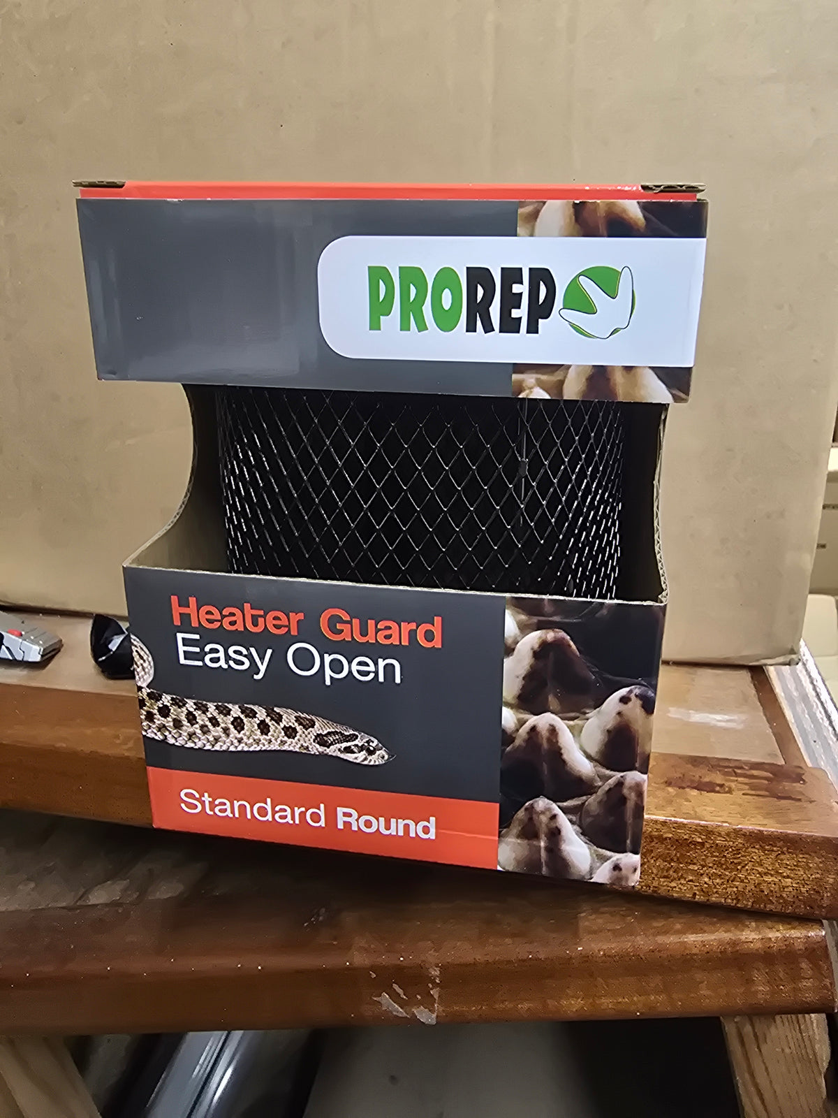 PR heater guard standard round easy open