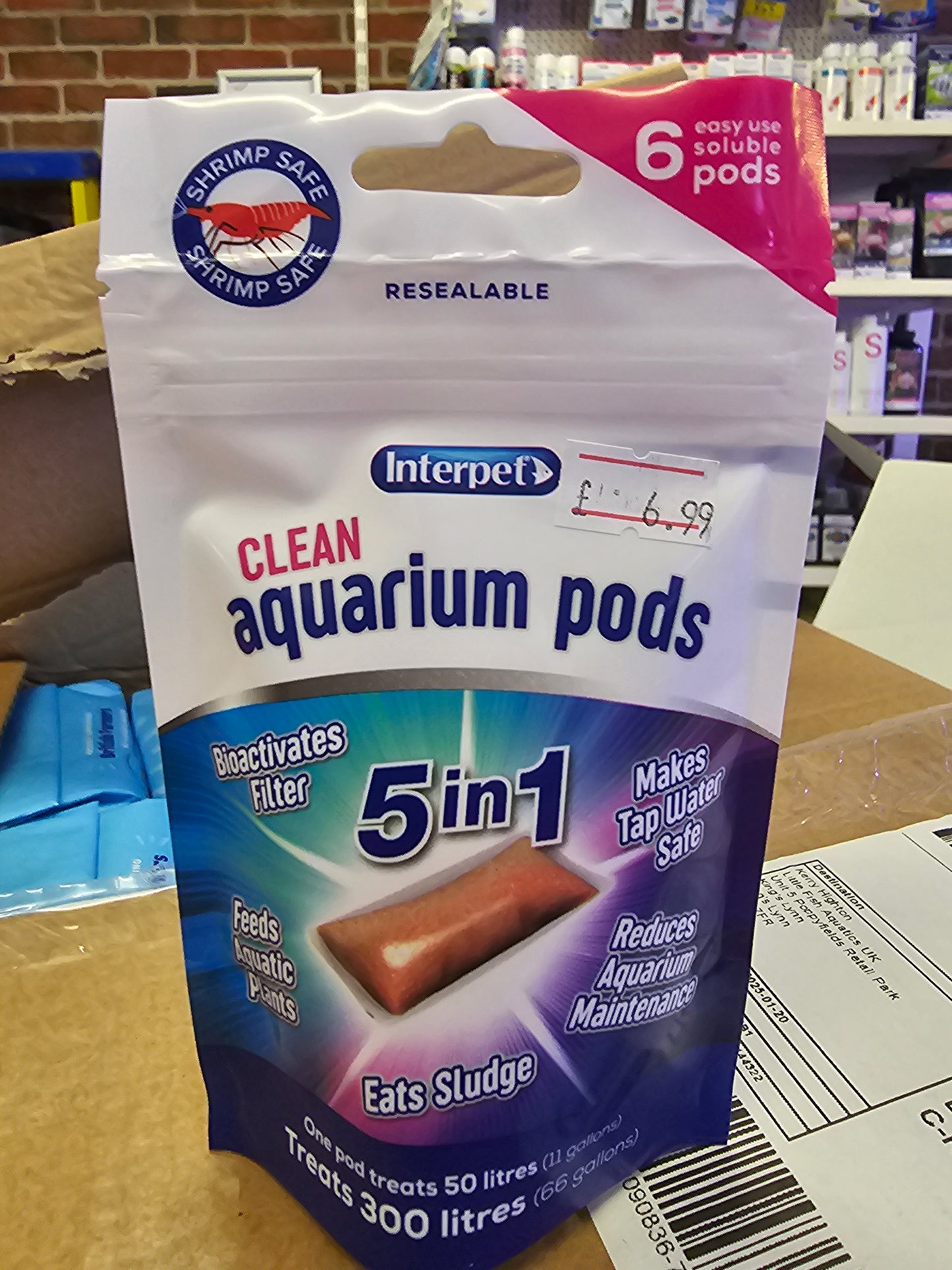 Interpet 5 in 1 aquarium pods 6