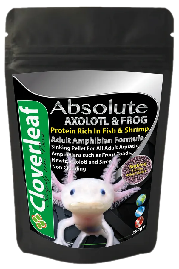 Absolute Axoltl & frog pellets 250g
