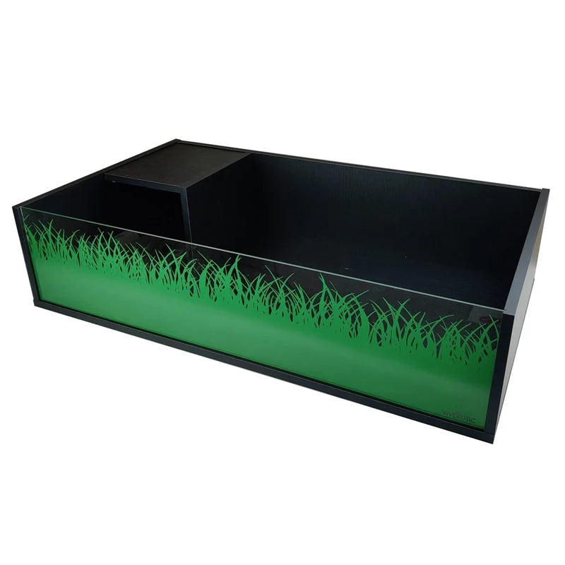 VE Viva Tortoise Table Black 90cm