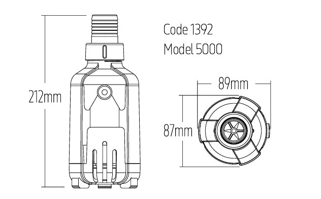 TMC Reef Pump Compact 5000 DC