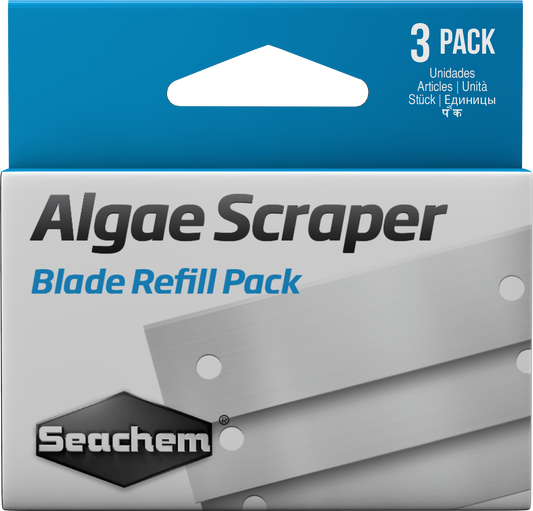 Seachem algae scraper refill blades x3