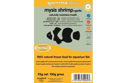 TMC Gamma Mysis Shrimp + Garlic Blister Pack 100g