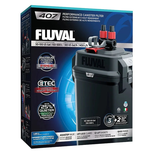 Fluval 407 external Canister Filter, 150-500 L