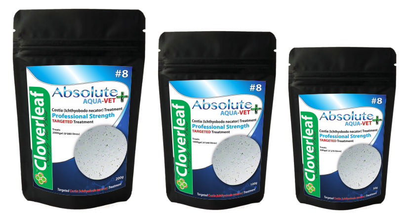 Absolute Aqua-Vet+ treatment for Costia+ 50g