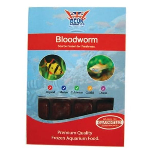 BCUK frozen bloodworm 100g blister