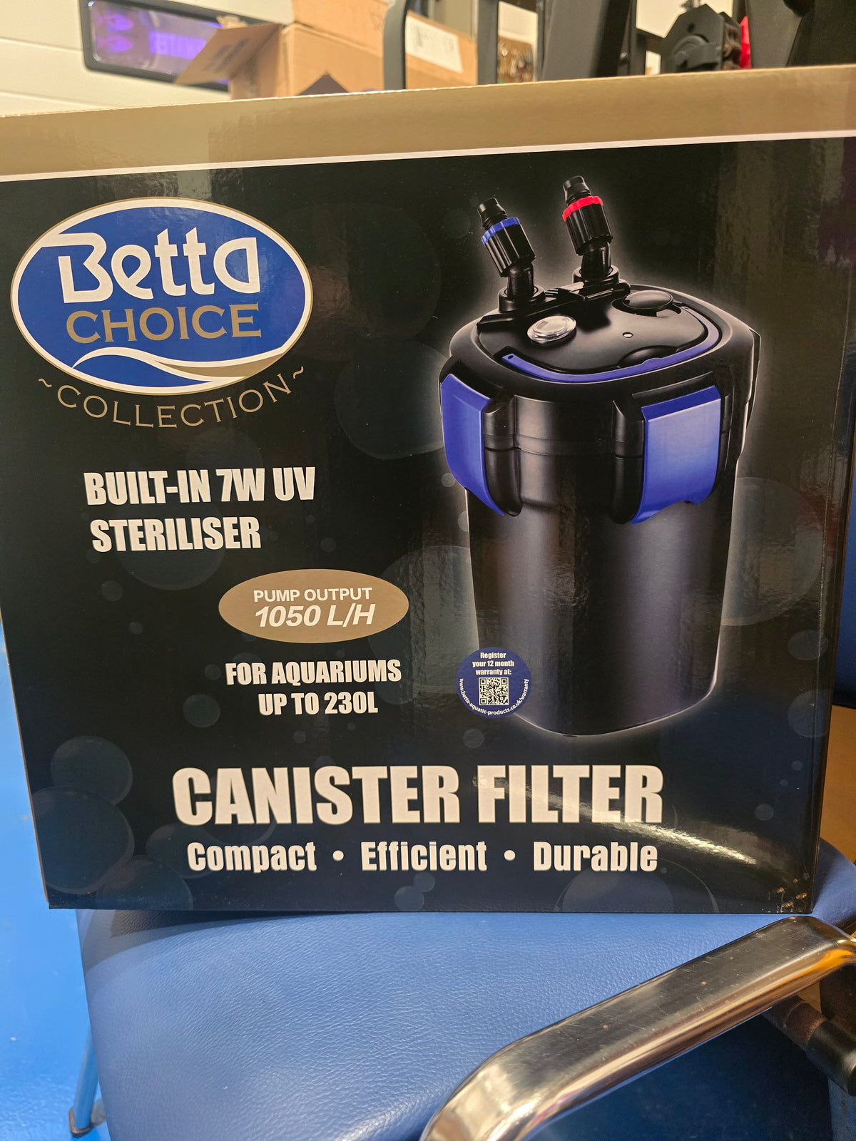 Betta Choice Canister Filter 1050 uv