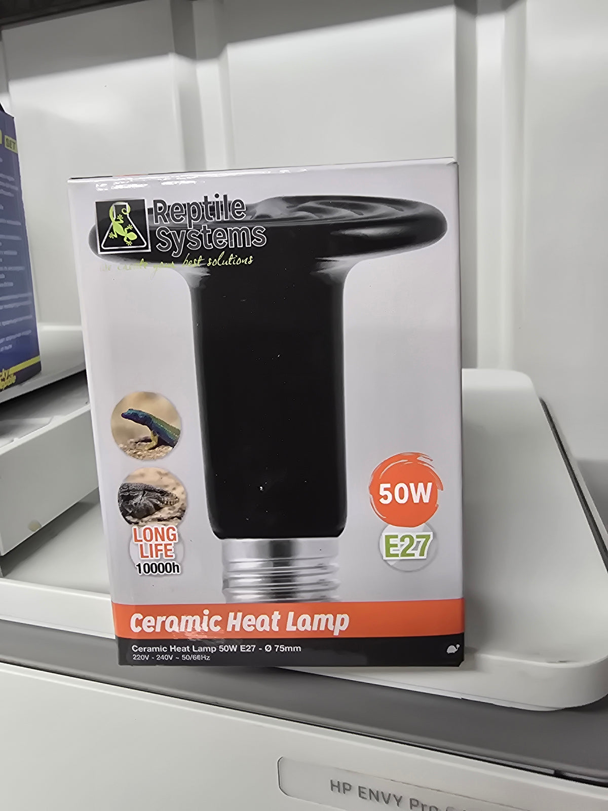 RS Ceramic heat lamp 50w