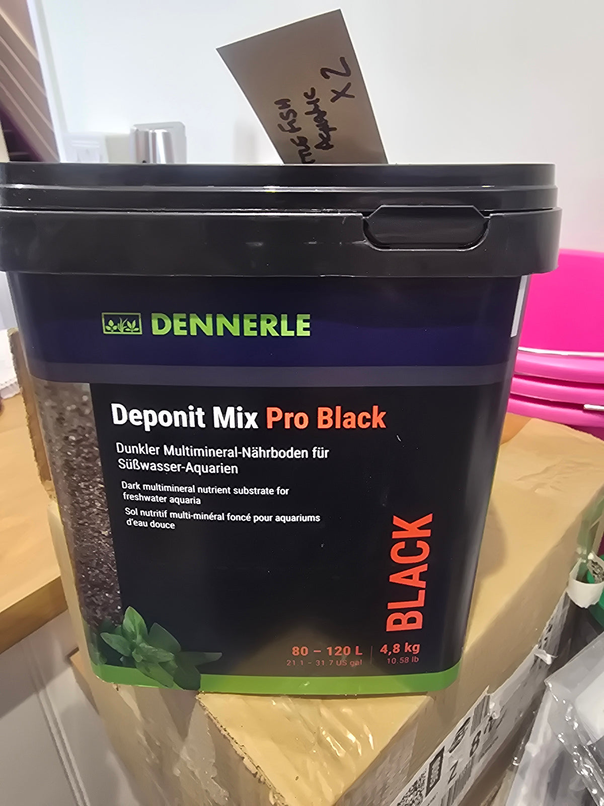 Dennerle Deponit mix Pro Black 4.8kg