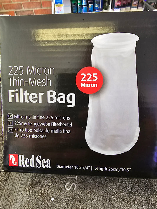 Red sea 225 micron thin mesh filter sock