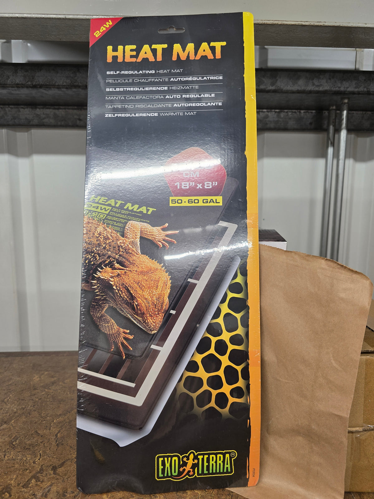 Et ptc self regulating heat mat 24w