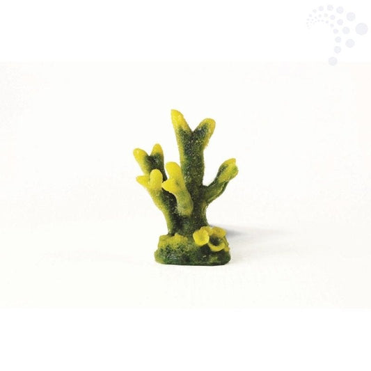 Natureform coral staghorn yellow acropora sp short