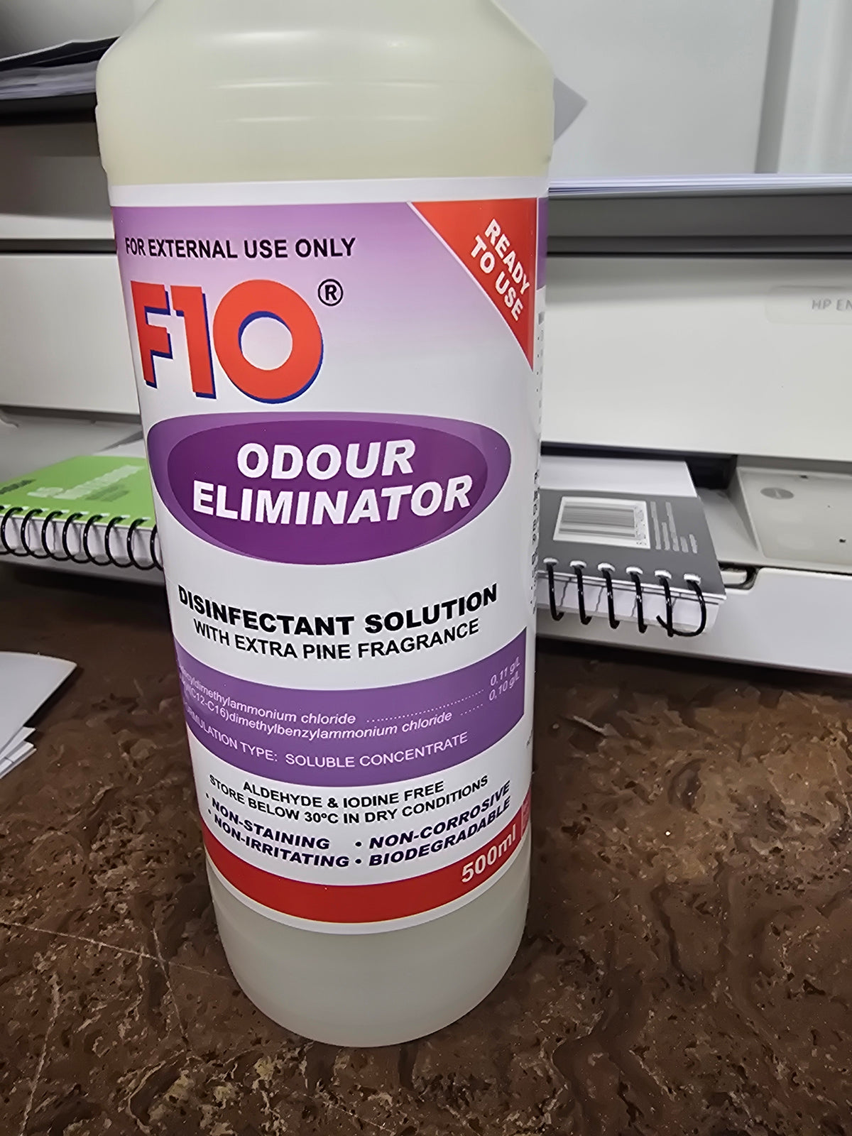 F10 Odour eliminator500ml