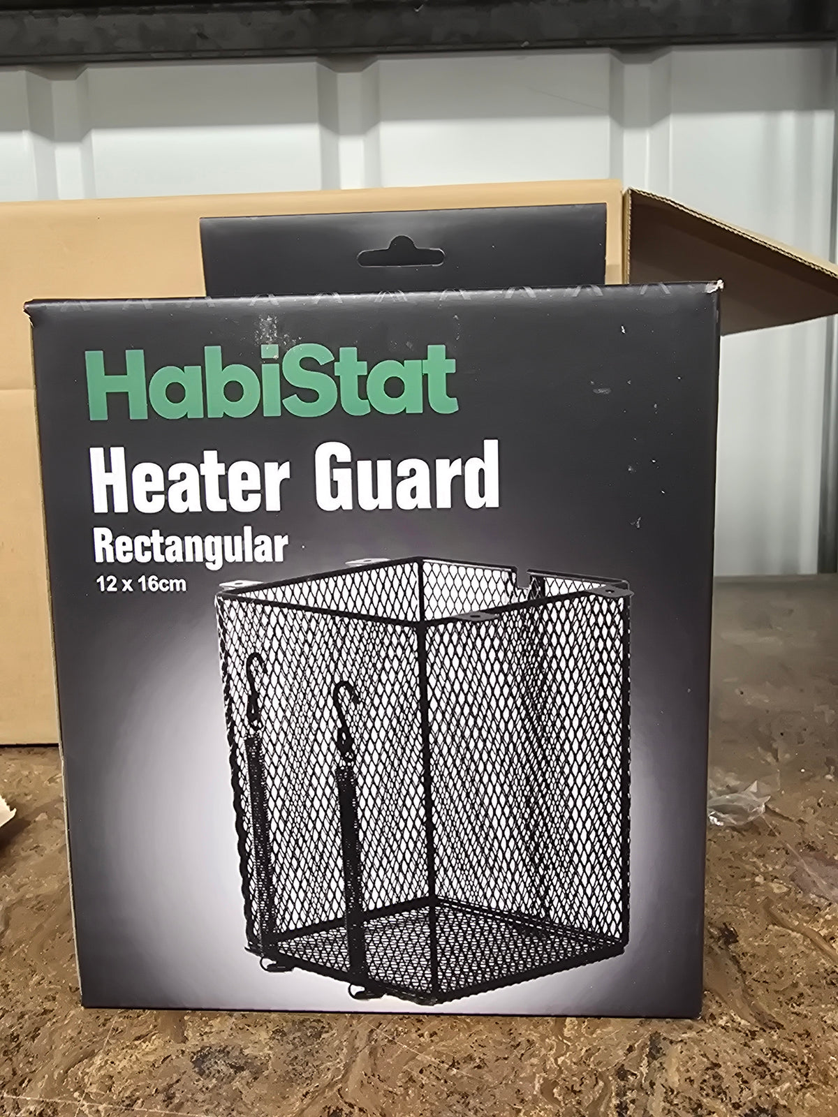 Habitat heater guard rectangular 12x16cm