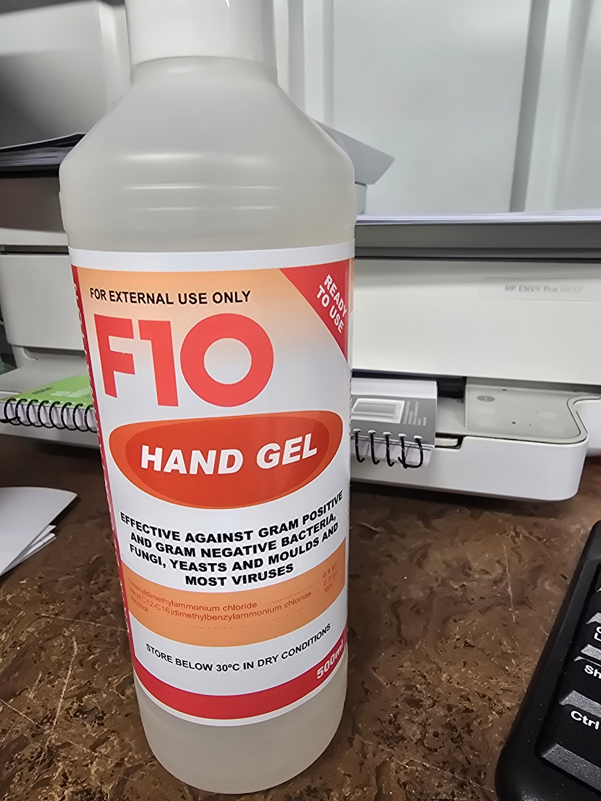 F10 Hand Gel 500ml