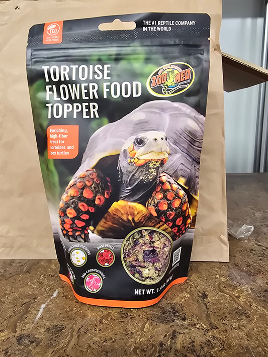 Zoo med tortoise flower topper 40g