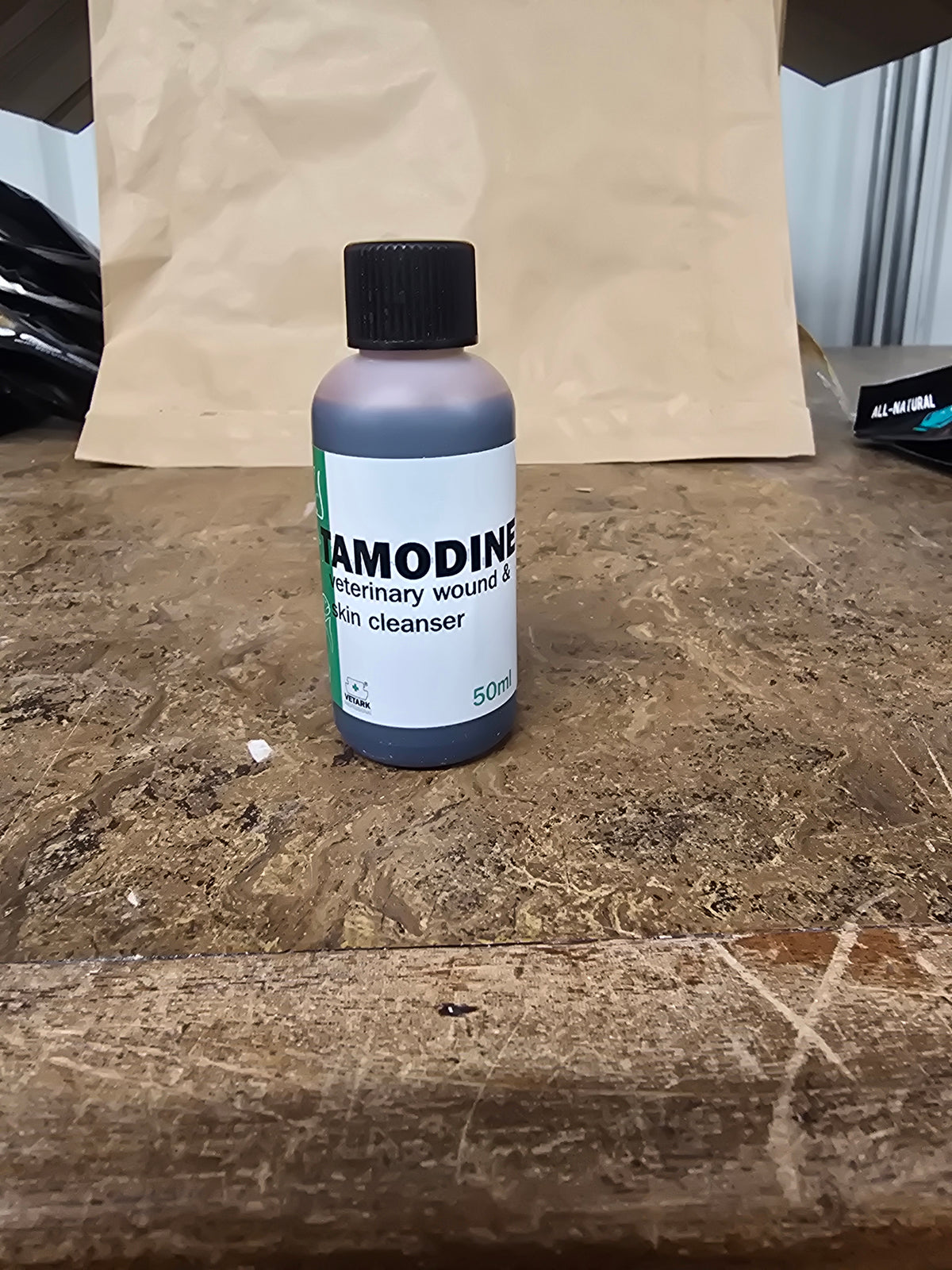 Vetark tamodine wound cleaner 50ml