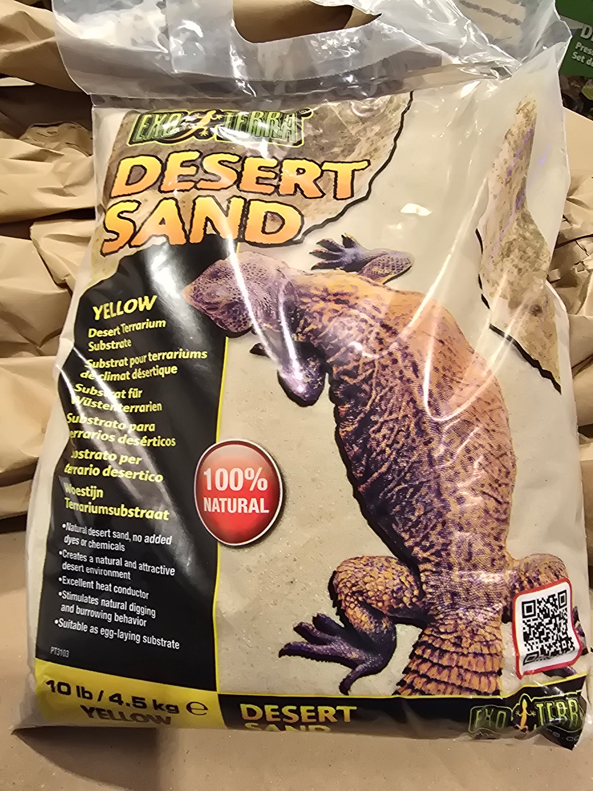 ET Desert sand Yellow 10lb 4.5kg