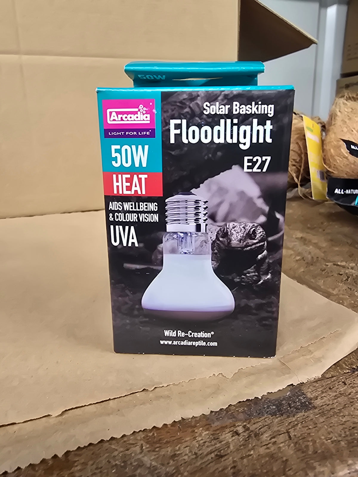 Arcadia solar basking floodlight 50w